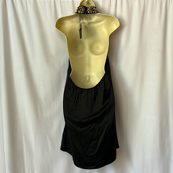 Ramy Brooks NWT Super Sexy Black Darina Backless Mini Dress **Size L** 🔥🔥 - Picture 4 of 6